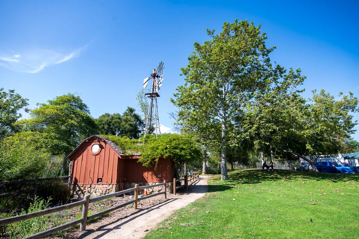 Playground near the historic windmill at Anisq'Oyo' Park — Isla Vista, CA