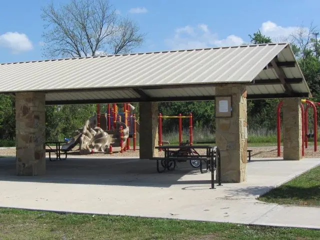 Benbrook Ranch Park playground — Leander, TX