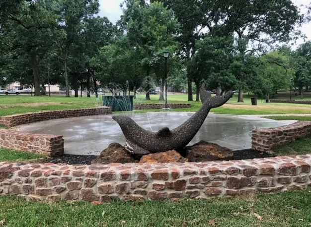 Bergfeld Park Splashier the Dolphin Sprayground — Tyler, TX