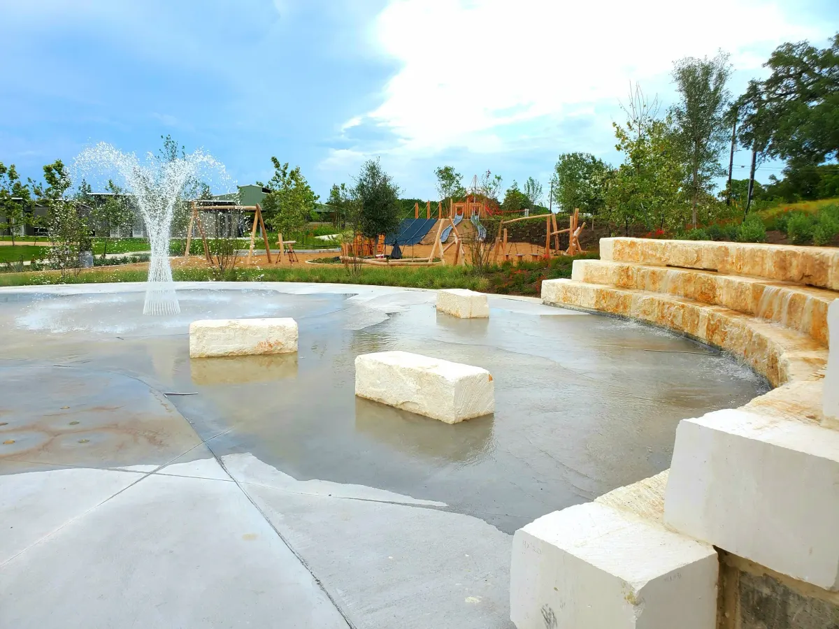 Buda City Park splash pad — Buda, TX
