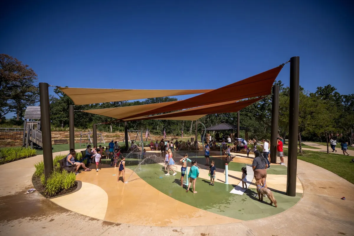 Canyon Falls Park Splash Pad — Flower Mound, TX
