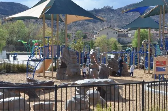 18-acre Canyon Hills Community Park with two playgrounds — Lake Elsinore, CA