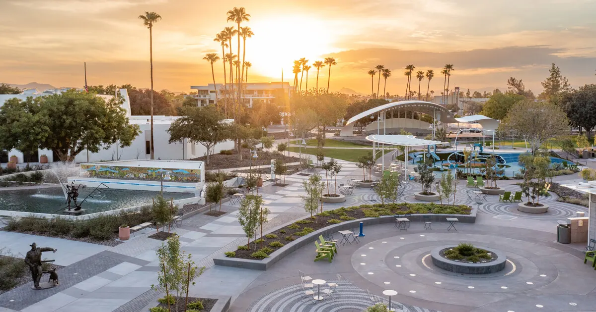 Chaparral Park Splash Pad splash pad — Scottsdale, AZ