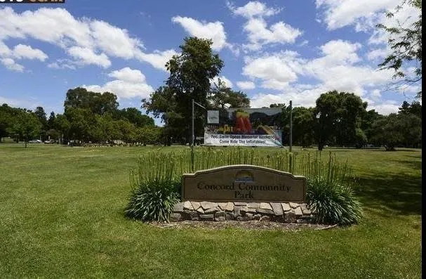Playground and aquatic park at Concord Community Park — Concord, CA
