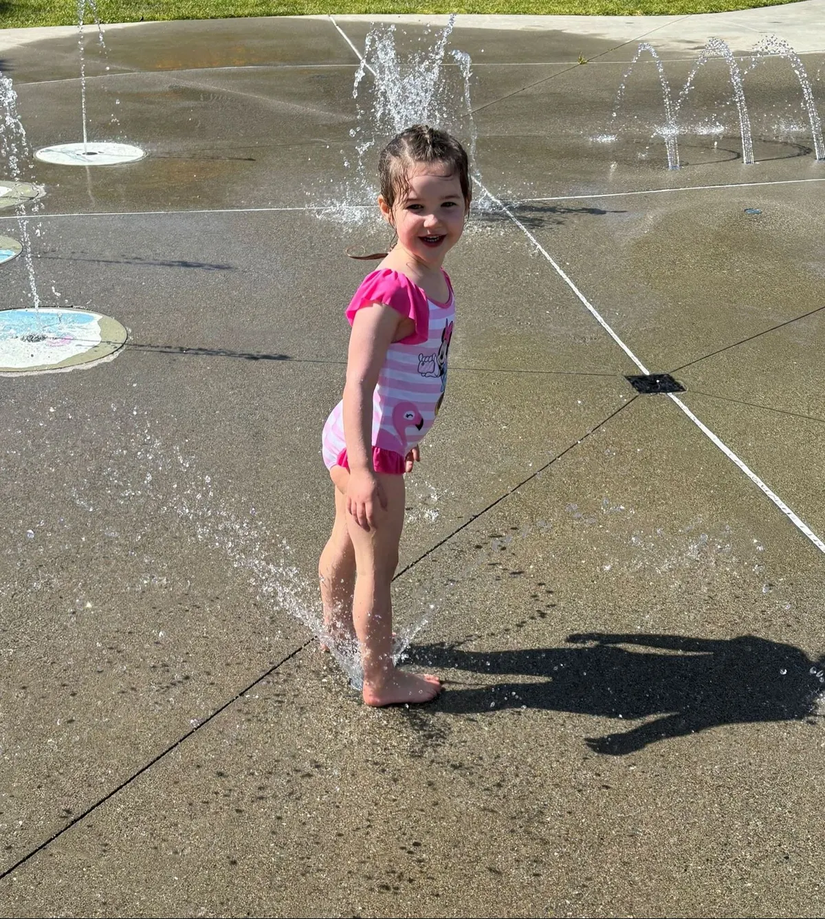 El Cerrito Splash Park playground and water features — El Cerrito, CA