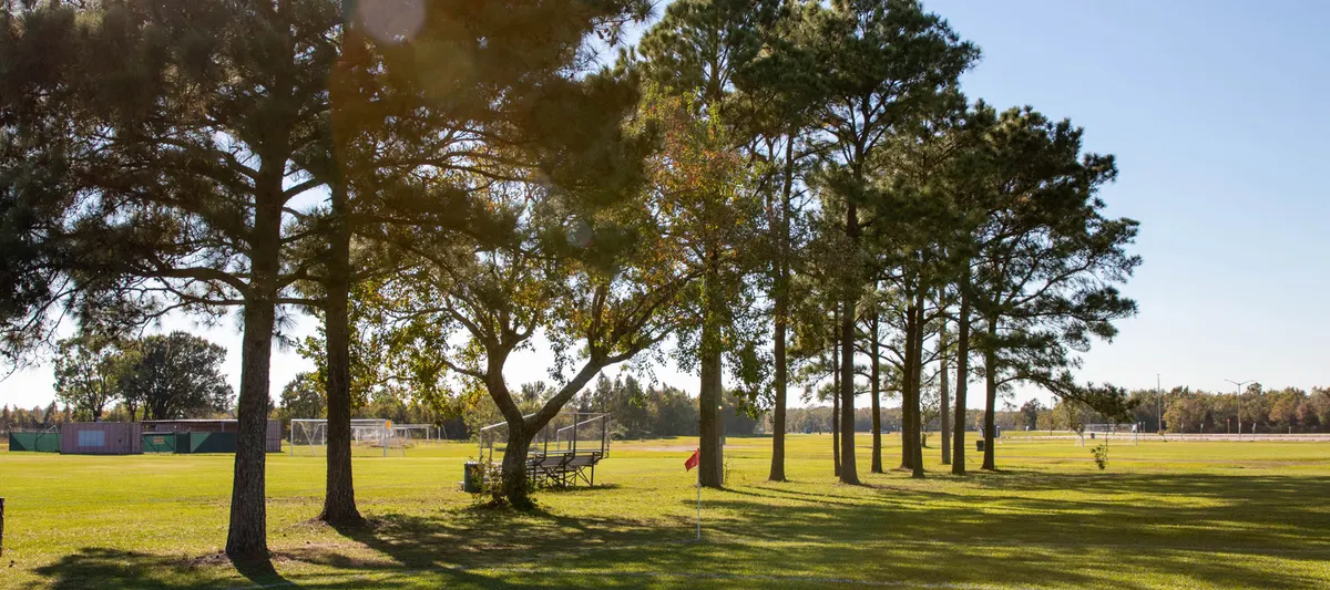 Multi-structure playground at El Franco Lee Park — Houston, TX