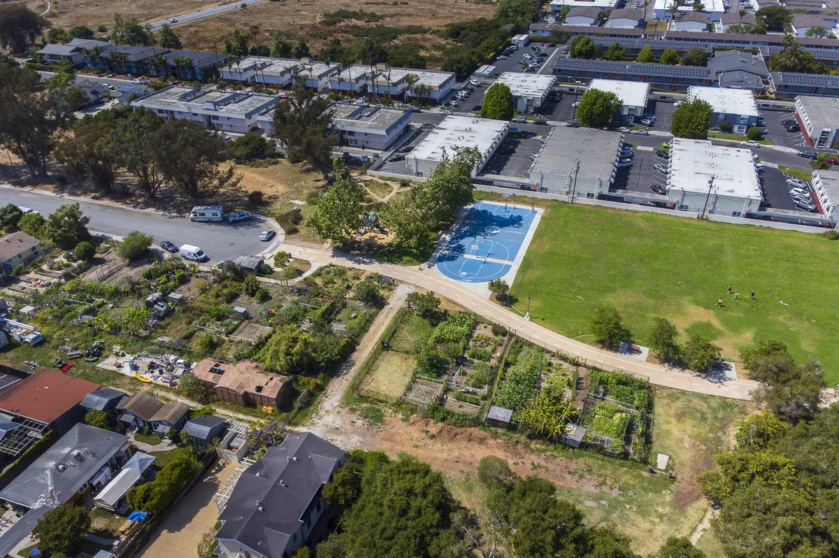 Playground and open space at Estero Park — Isla Vista, CA
