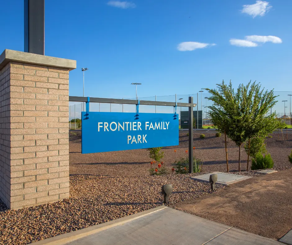 Frontier Family Park Spray Pad splash pad — Queen Creek, AZ