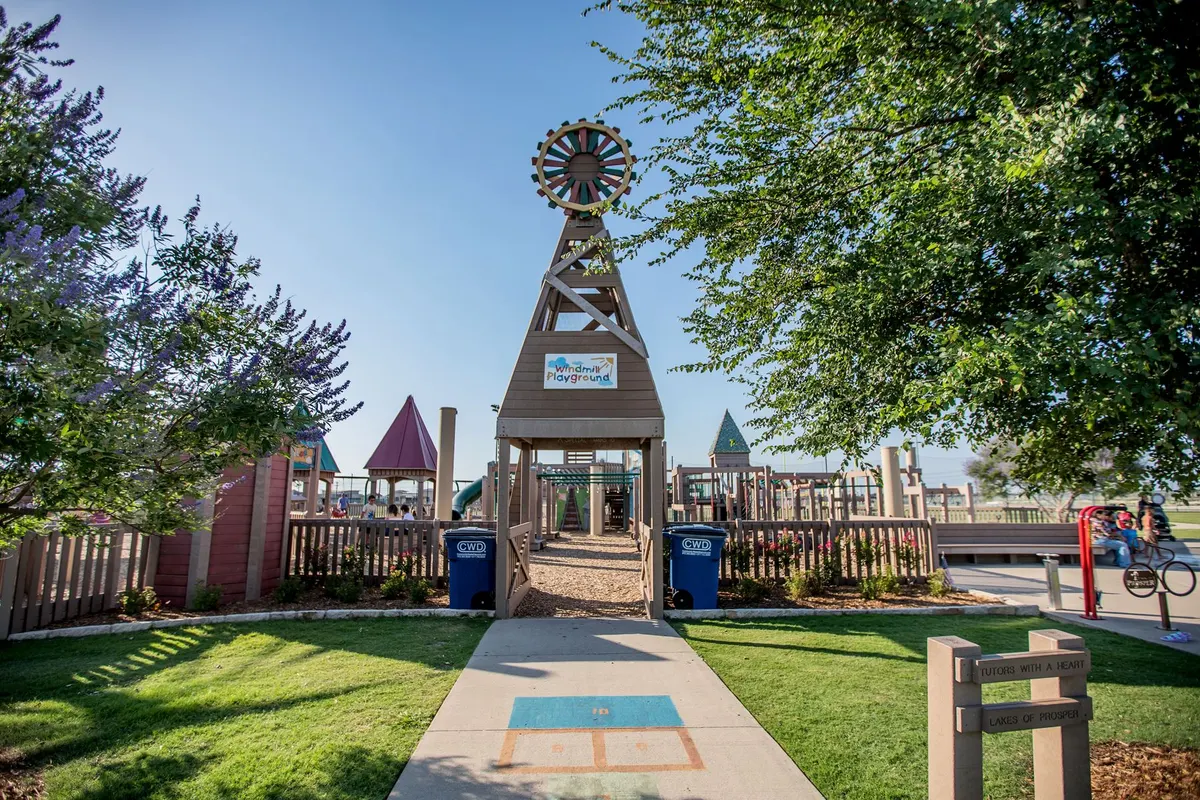 Frontier Park splash pad and sports complex — Prosper, TX