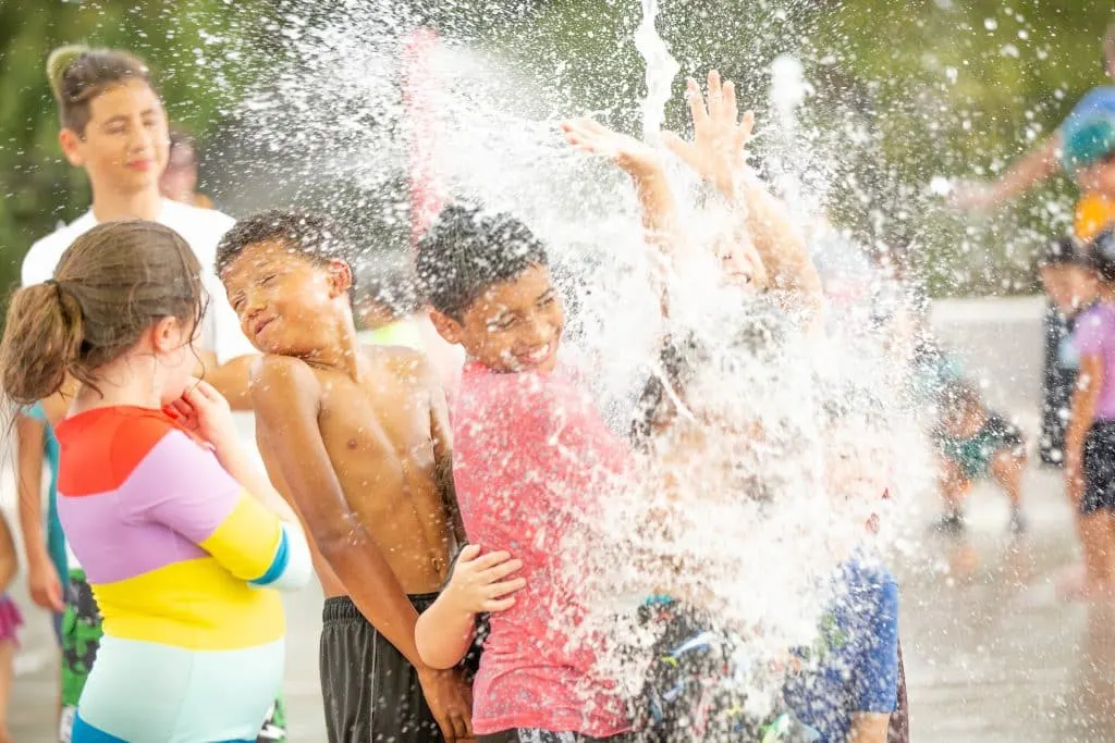 Fun for All Playground Splash Pad — College Station, TX