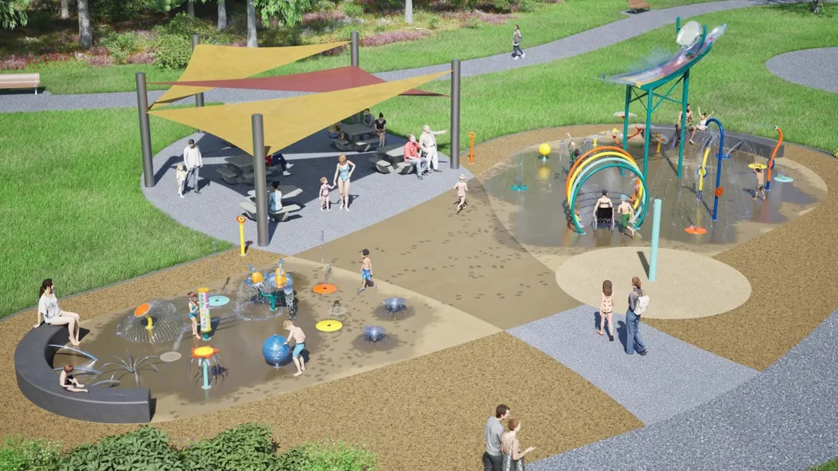Grove Park Splash Pad — Escondido, CA