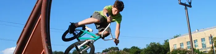 Heath Eiland and Morgan Moss BMX Skate Park — Austin, TX
