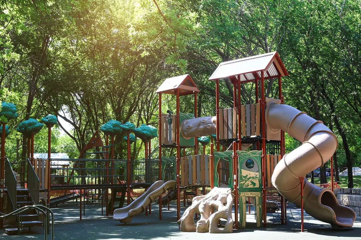 Playground at Heritage Park Friendship Playground — Weatherford, TX