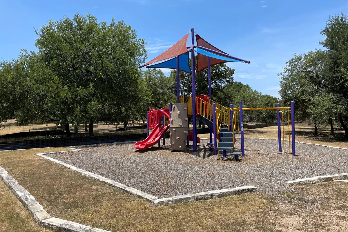 Jaycees Park shaded playground — San Marcos, TX