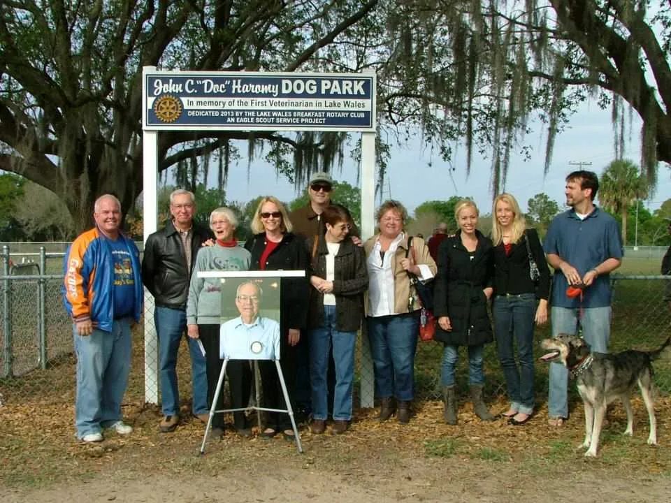 John C. Doc Haromy Dog Park in Lake Wales, FL
