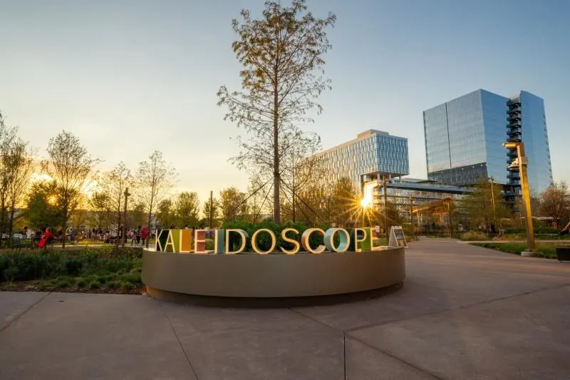 Kaleidoscope Park splash pad — Frisco, TX