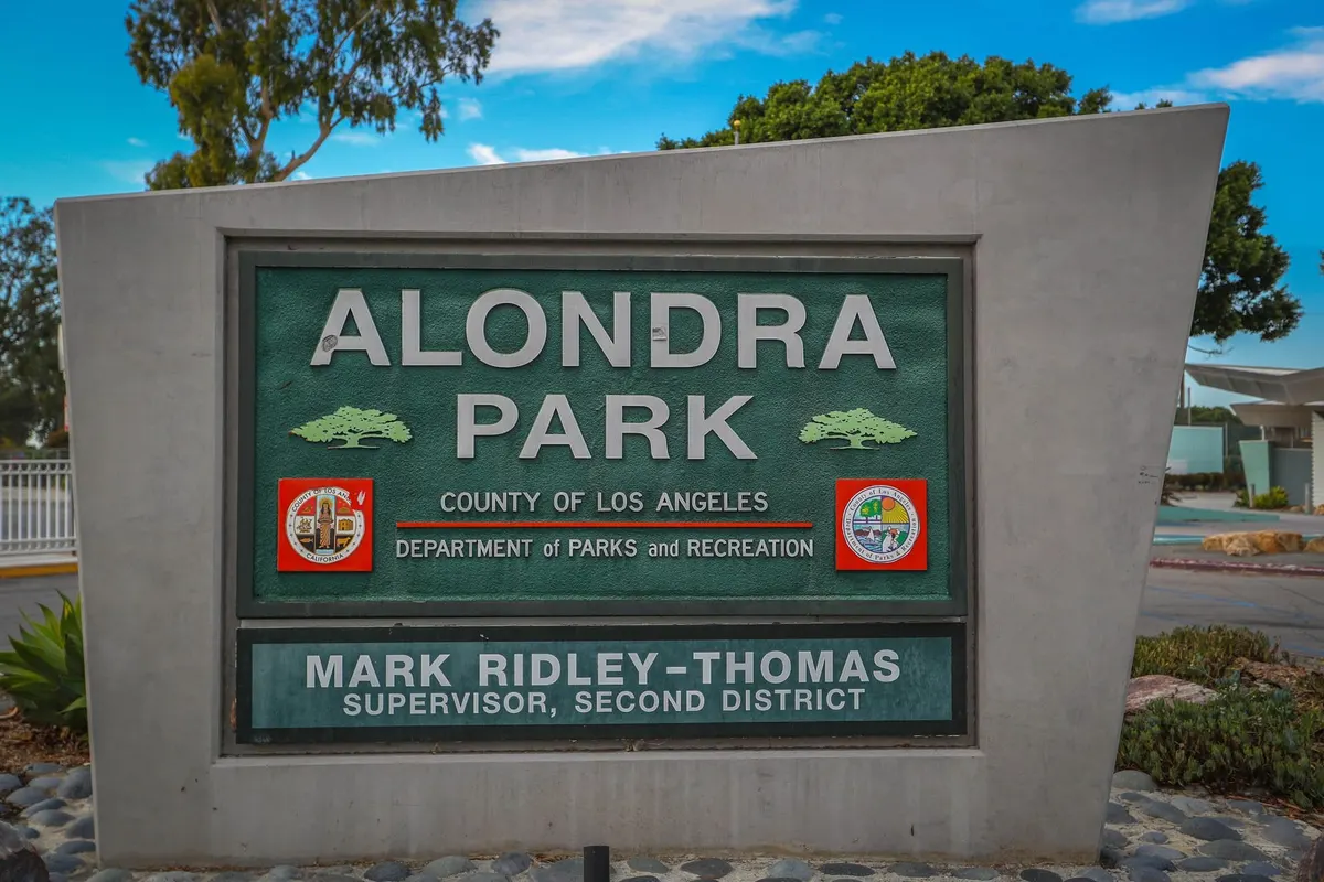 Playground and skate park at La Pintoresca Park — Pasadena, CA