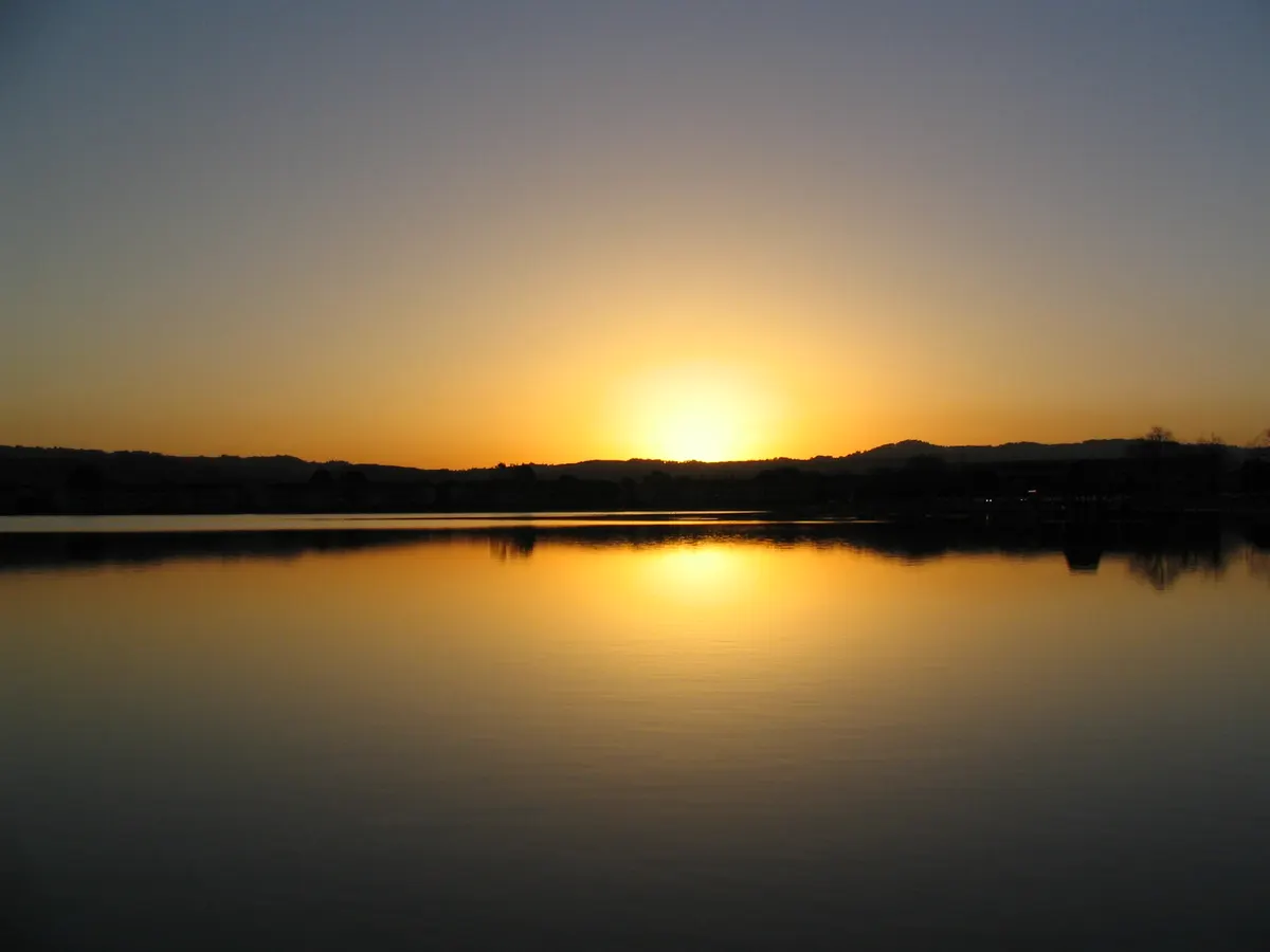 Leo J. Ryan Memorial Park lagoon — Foster City, CA