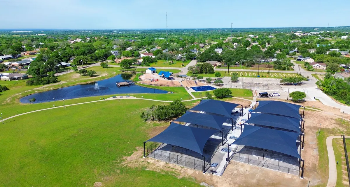 Love Street Park splash pad — Weatherford, TX