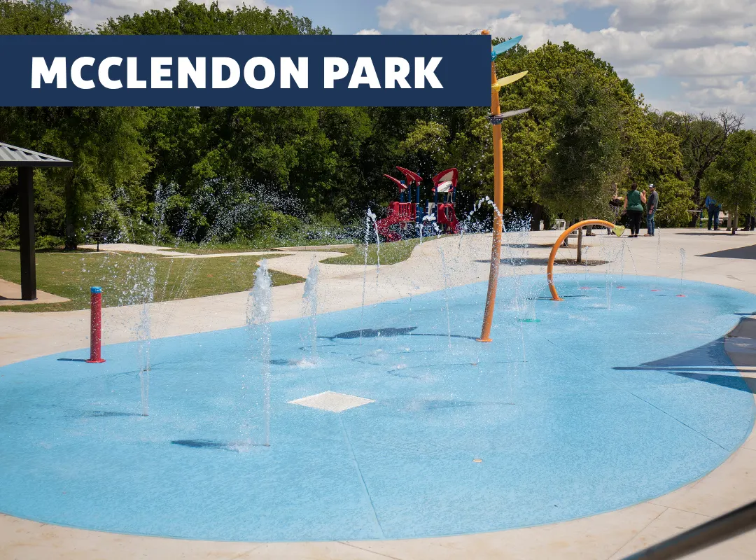 McClendon Park West splash pad — Mansfield, TX