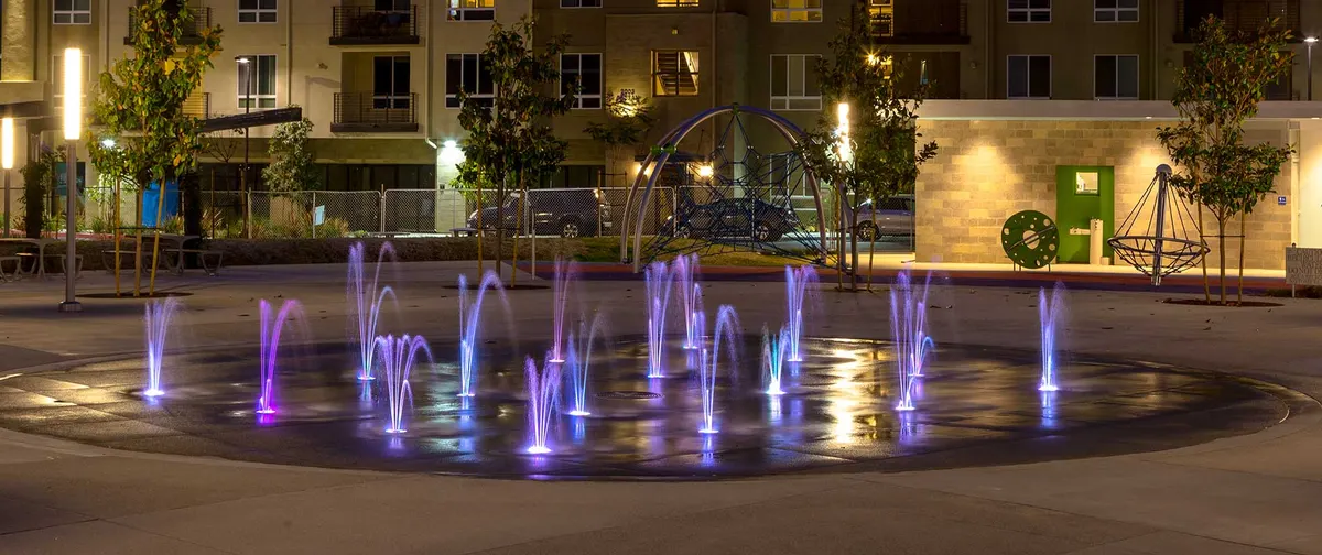 Millenia Stylus Park Splash Pad — Chula Vista, CA