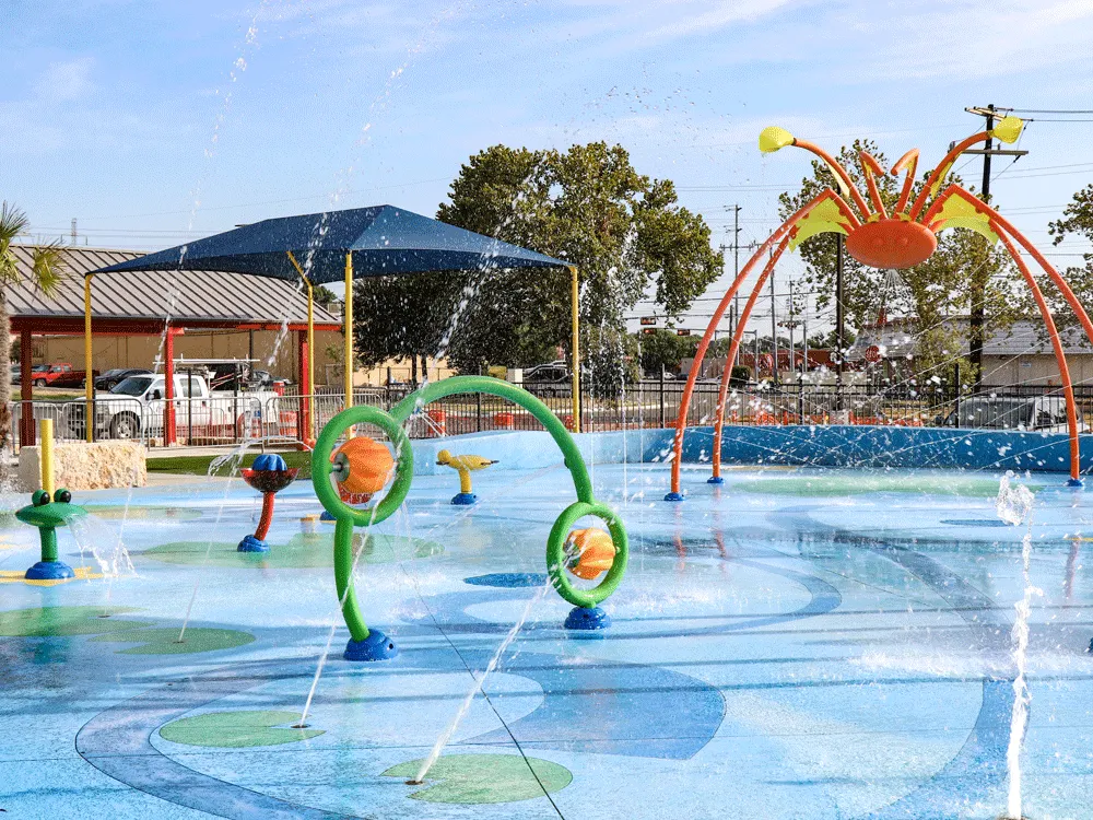 Northview Park Splashpad — Universal City, TX