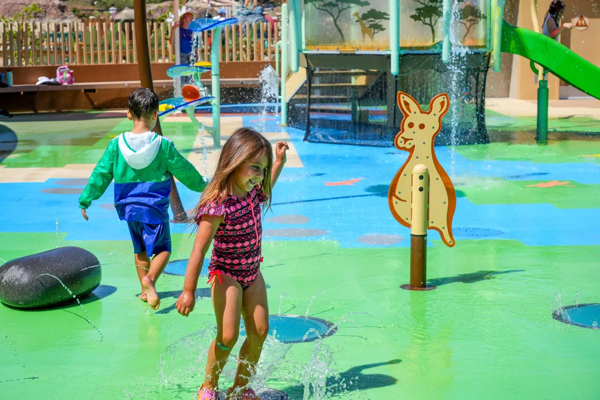 Oasis Splash Pad at The Living Desert Zoo and Gardens — Palm Desert, CA