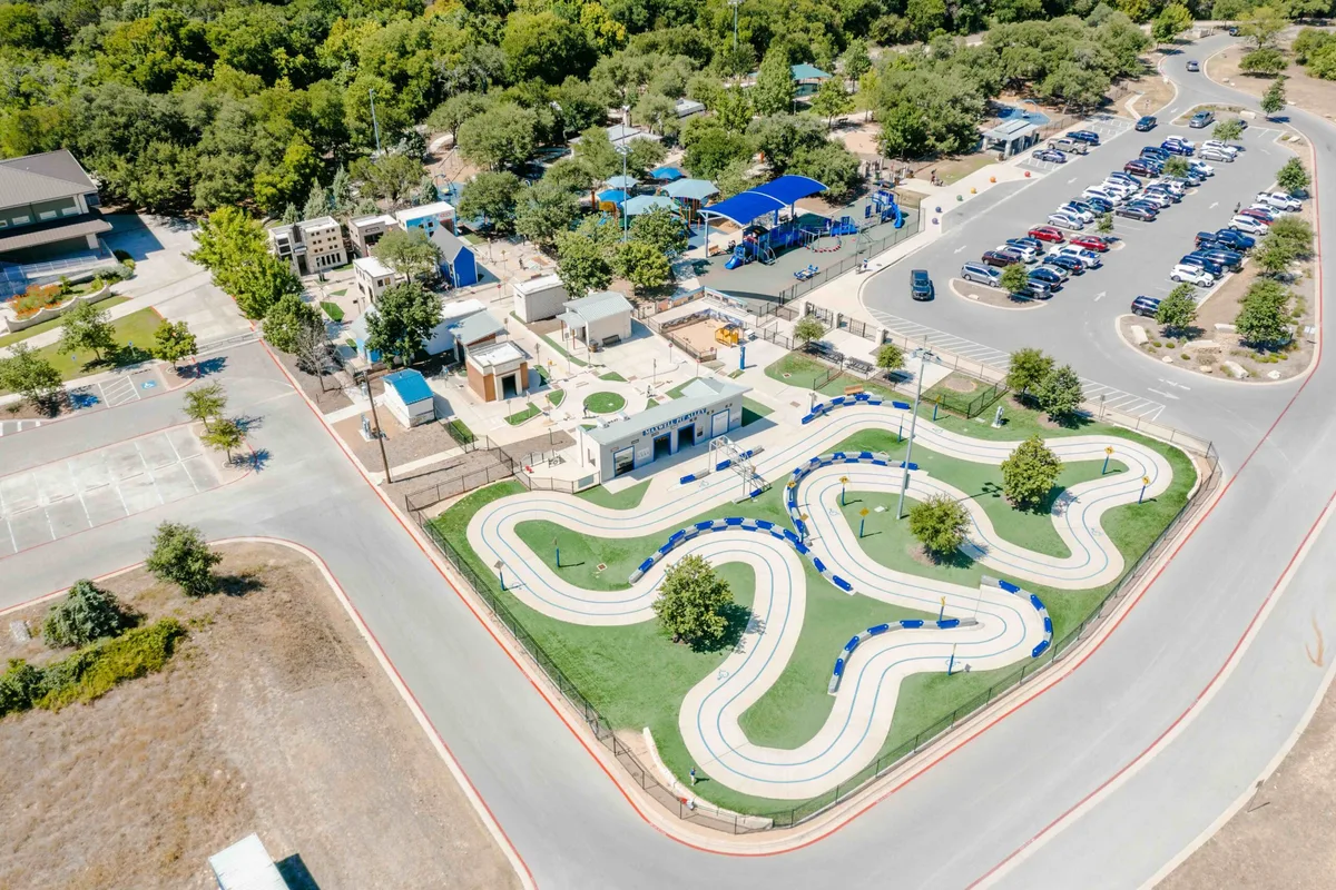 Play for All Abilities Park shaded playground — Round Rock, TX