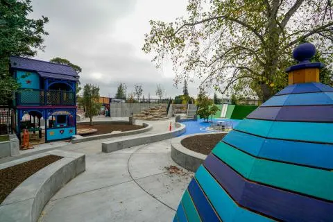 Magical Bridge Playground at Red Morton Community Park — Redwood City, CA
