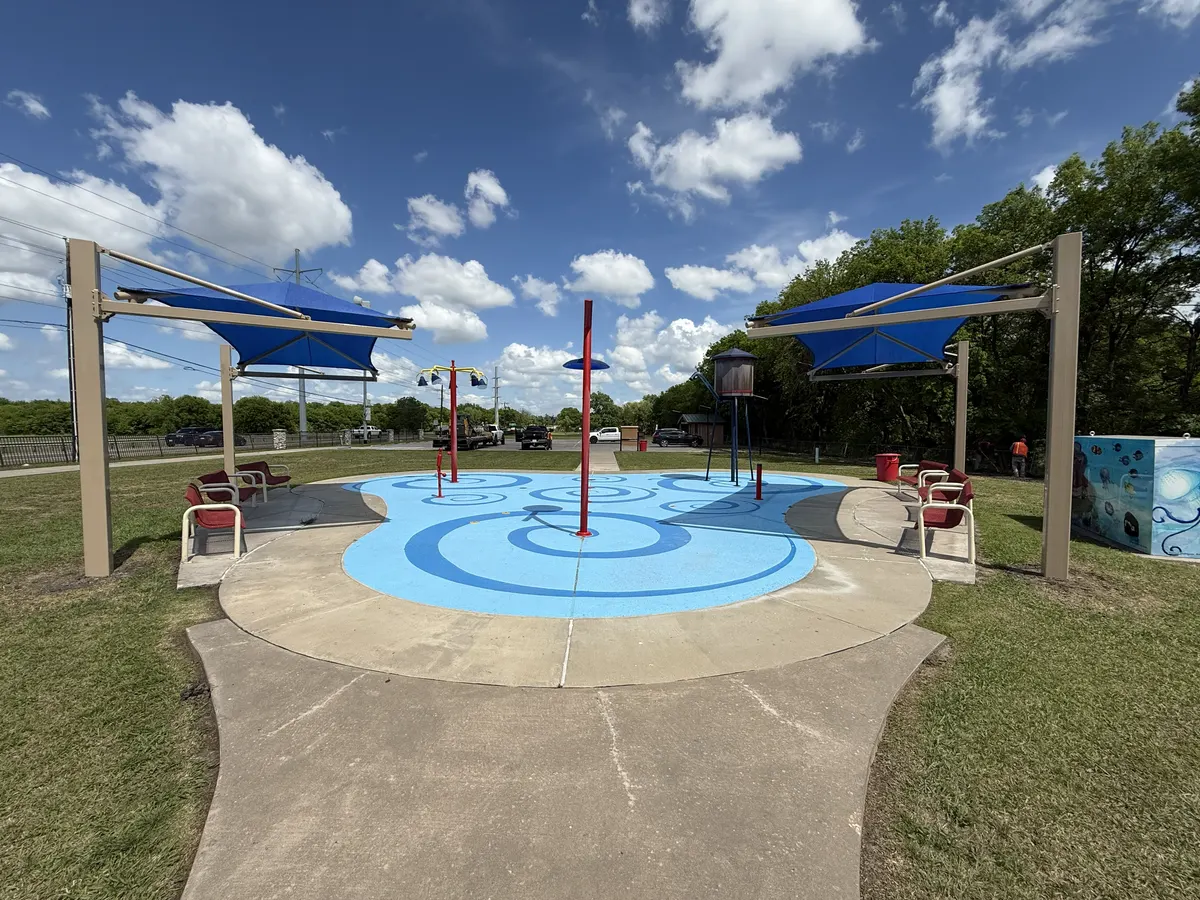 Royse City Splash Park playground area — Royse City, TX