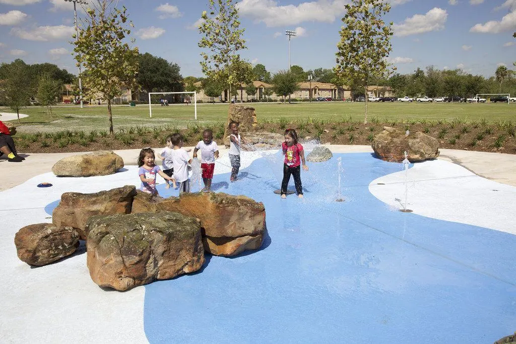 Shady Lane Park Sprayground — Houston, TX
