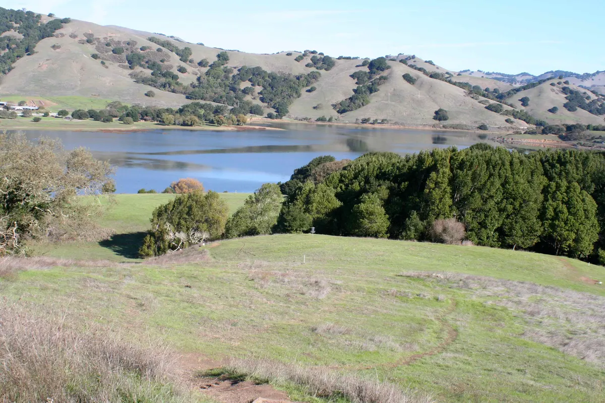 Adventure playground with zip line at Stafford Lake Park — Novato, CA