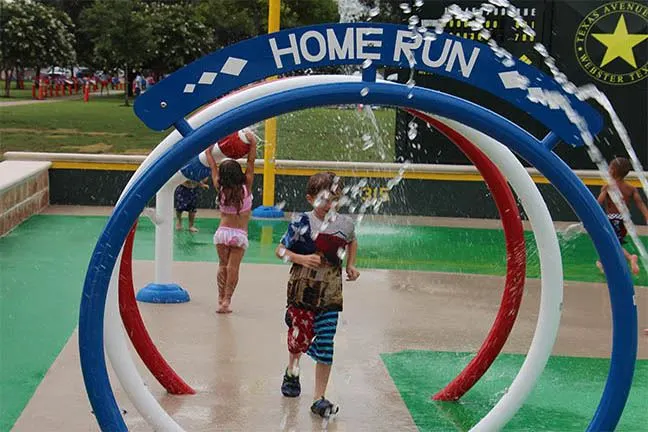 Texas Avenue Park Splash Pad — Webster, TX