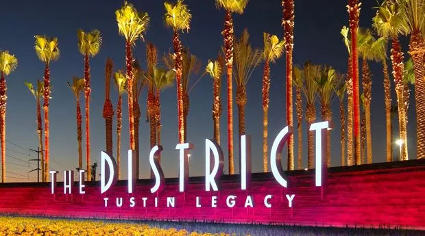 The District at Tustin Legacy outdoor promenade — Tustin, CA