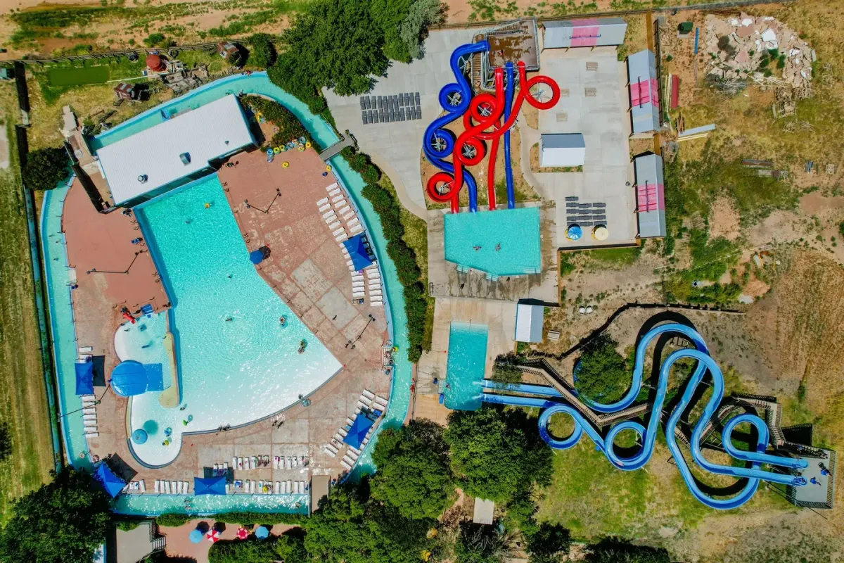 Water Rampage aerial view — Lubbock, TX